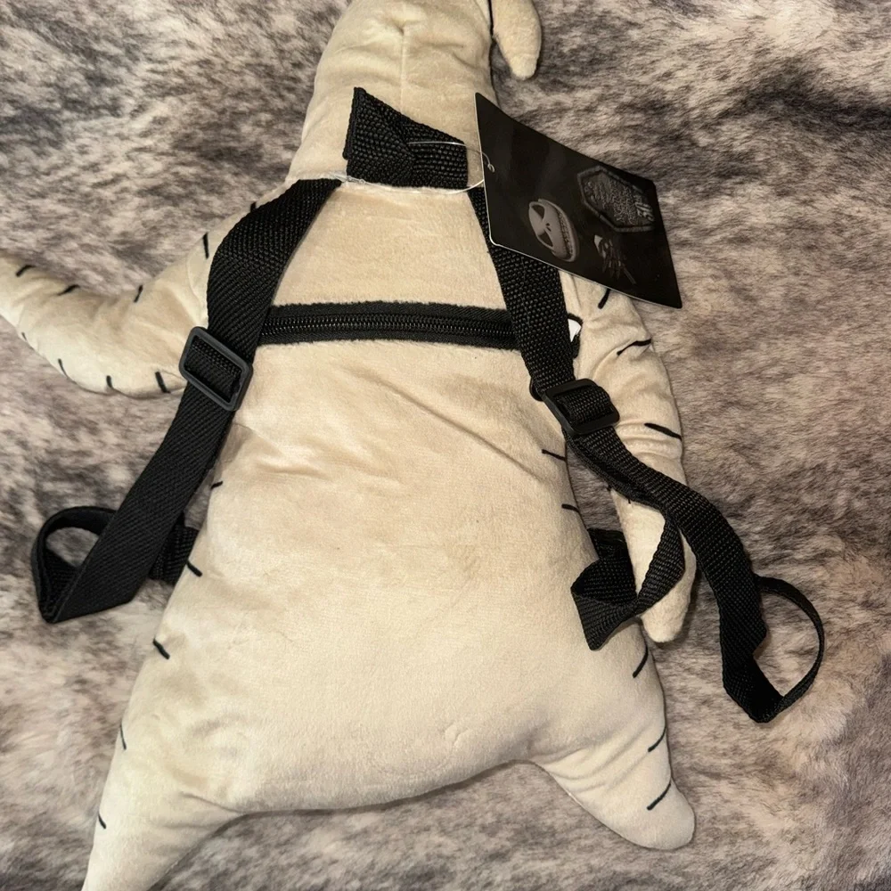 Plush Oogie Boogie Kids Costume Backpack - White Halloween Costume Accessory - Picture 2 of 2